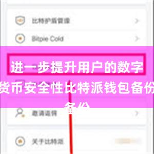 进一步提升用户的数字货币安全性比特派钱包备份
