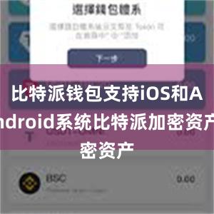 比特派钱包支持iOS和Android系统比特派加密资产